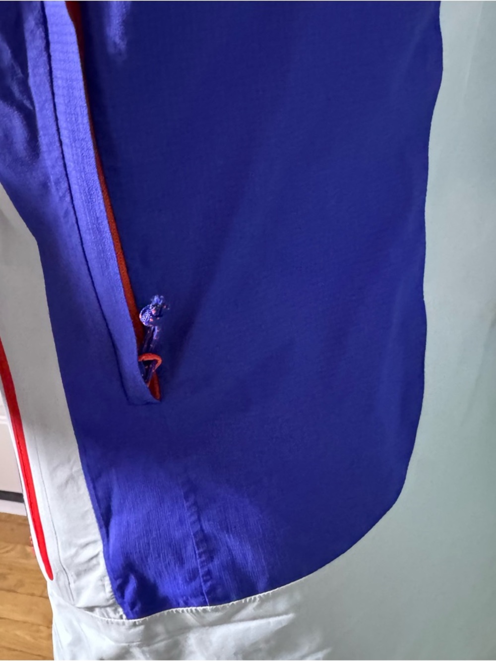 Columbia Omni-Dry Womens Jacket Hooded Waterproof Ski Shell Blue Gray Size L - Picture 6 of 15